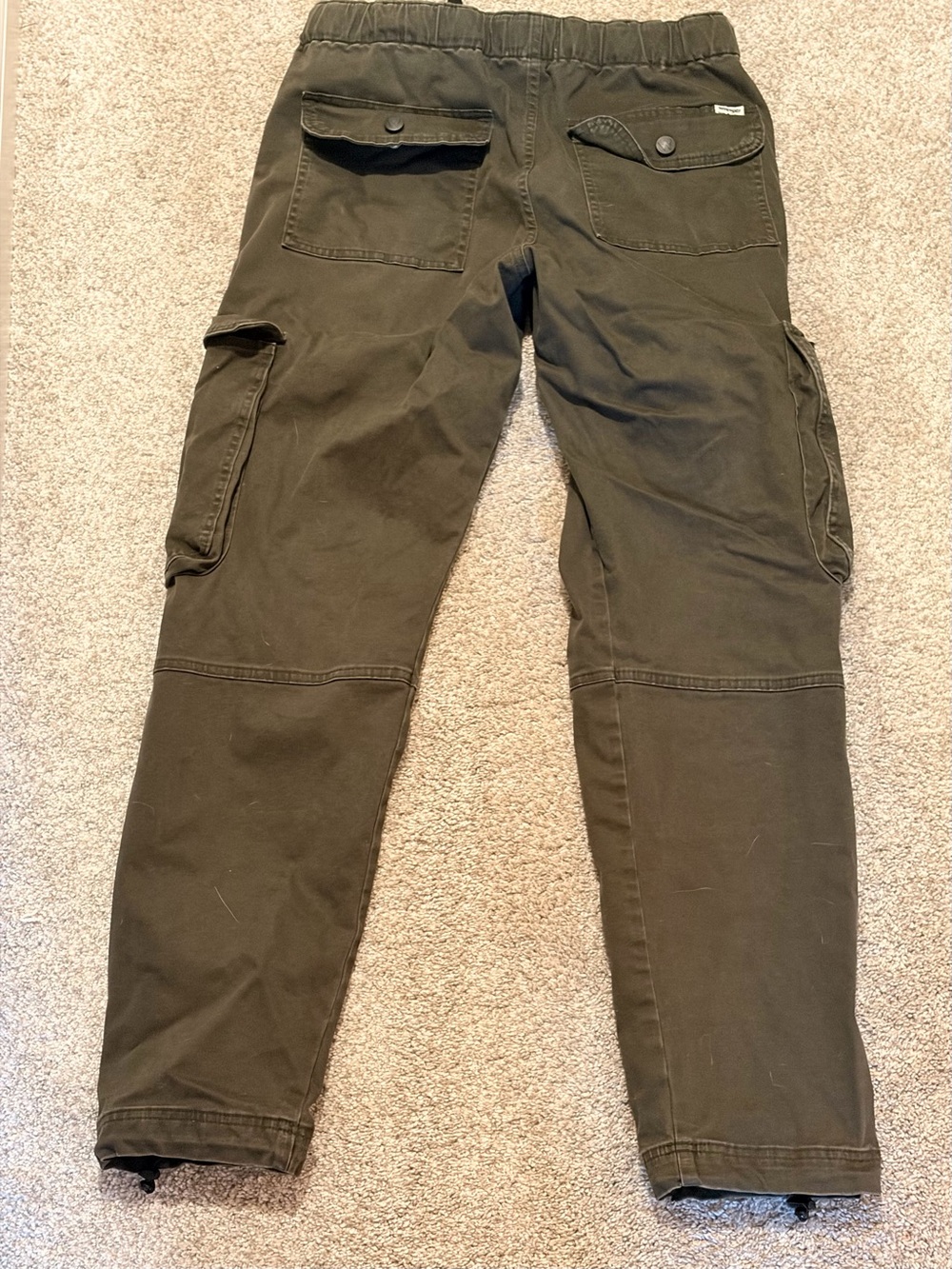 Wrangler Men's Olive Green Cargo Pants